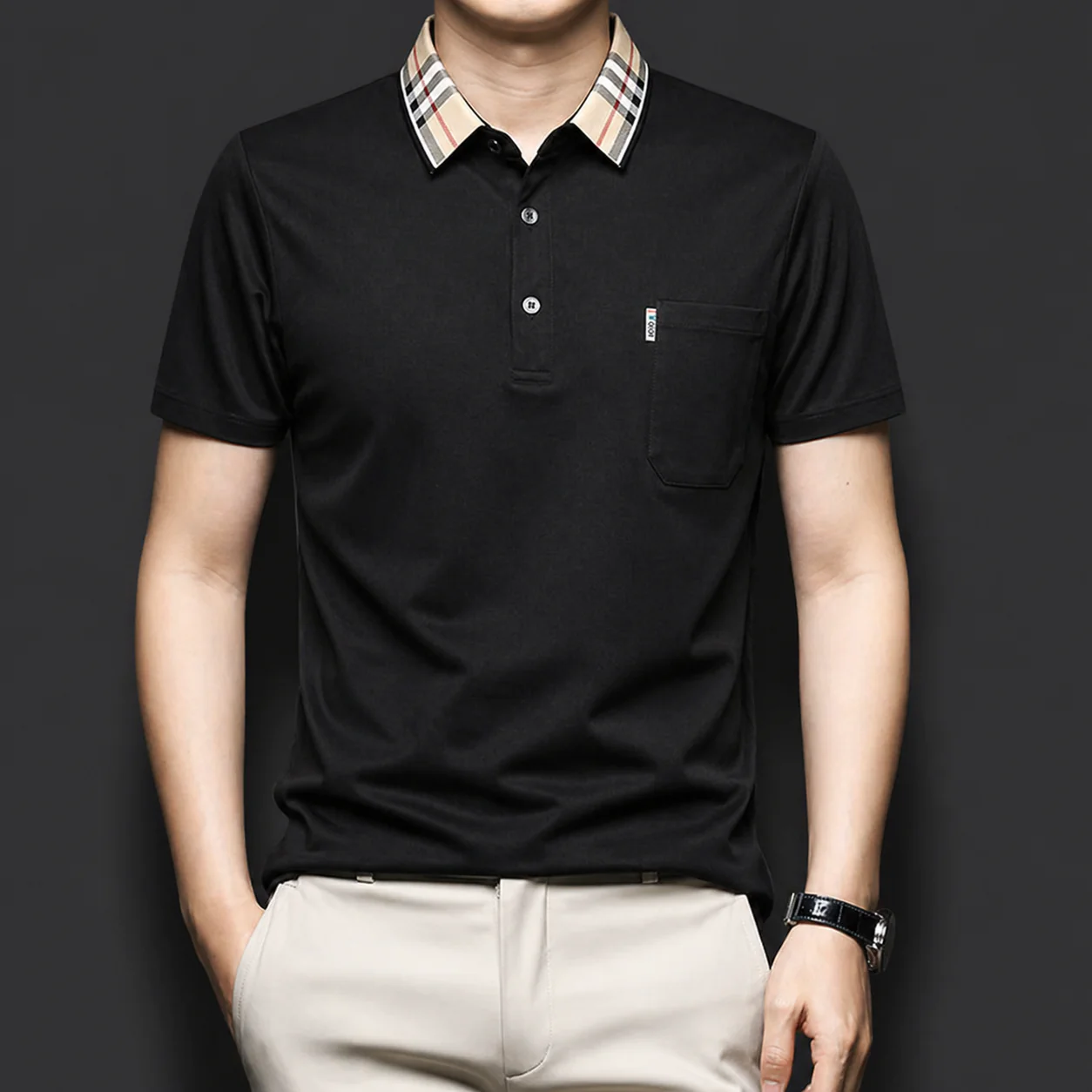 Casual Pocket Polo T-Shirt - Image 3