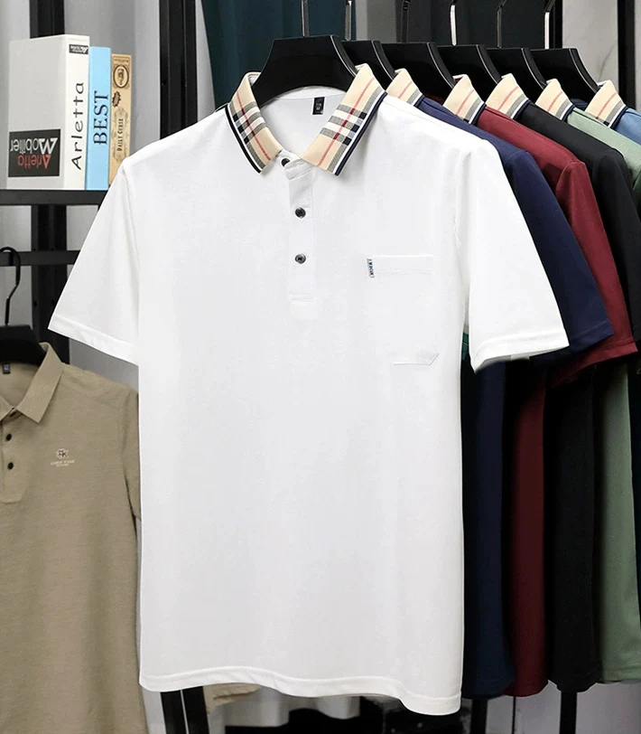 Casual Pocket Polo T-Shirt - Image 5