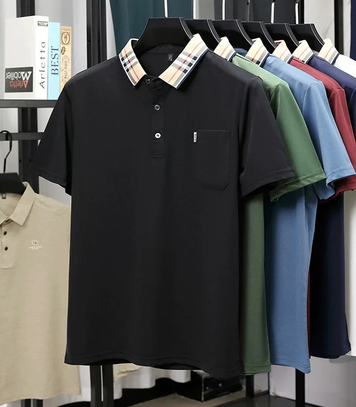 Casual Pocket Polo T-Shirt - Image 7
