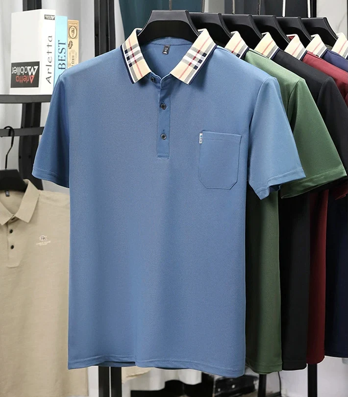 Casual Pocket Polo T-Shirt - Image 8