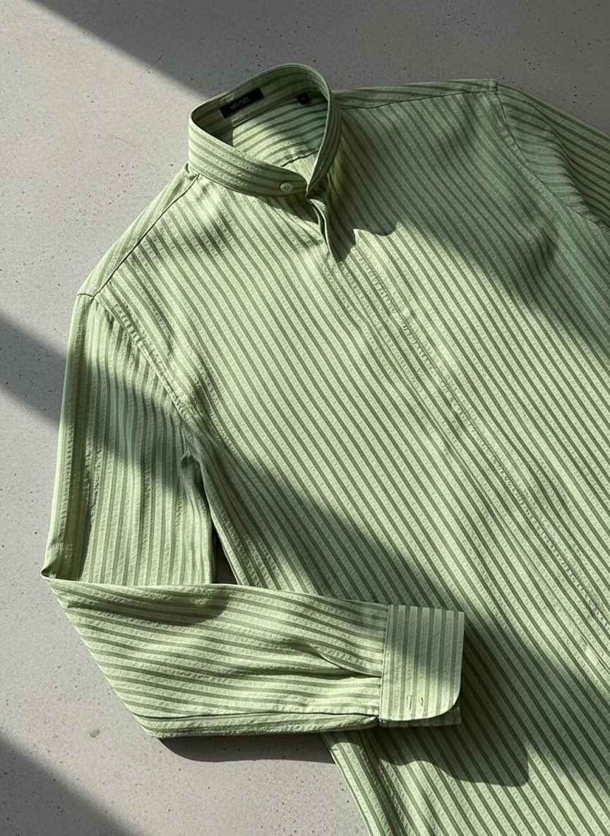 Celestia Ridge Mandarin Shirt - Image 6