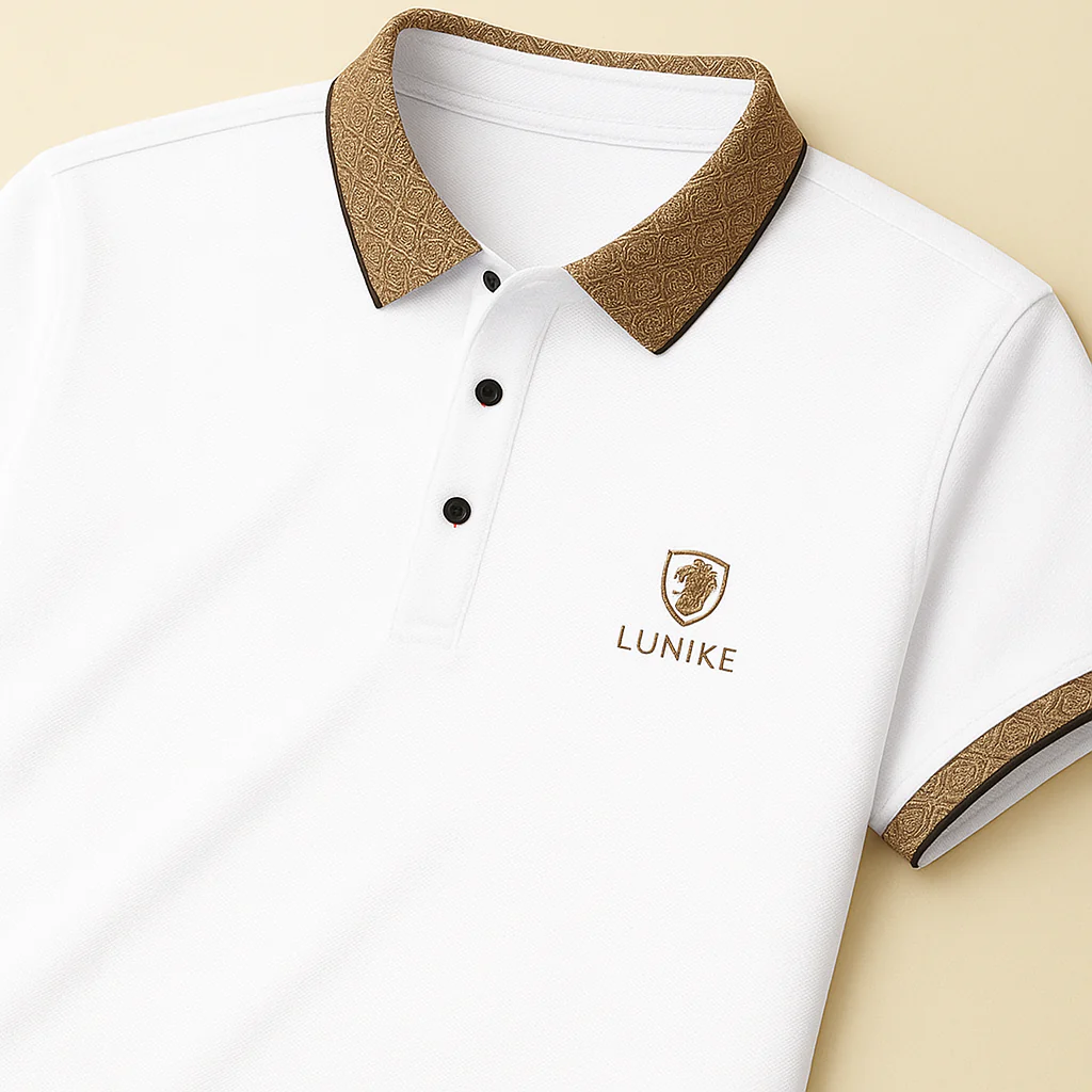 Royalin Emblem Polo T-Shirt - Image 3