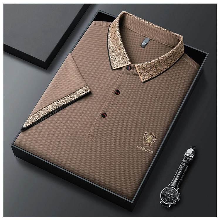 Royalin Emblem Polo T-Shirt - Image 4