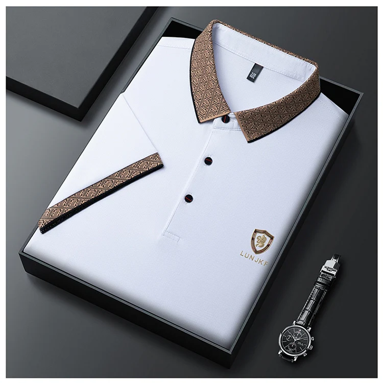 Royalin Emblem Polo T-Shirt - Image 5