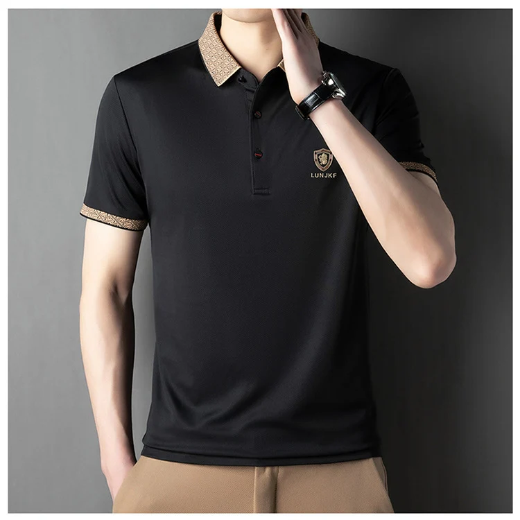 Royalin Emblem Polo T-Shirt - Image 8