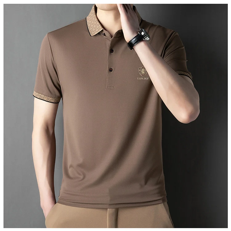 Royalin Emblem Polo T-Shirt - Image 9